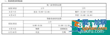 2021山東濟南高考詳細考點公布？