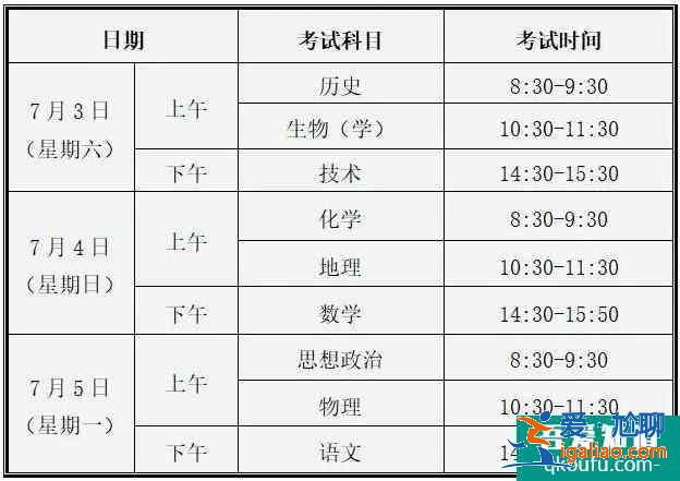 浙江省2021年7月學考安排出爐，4月8日開始報名！？