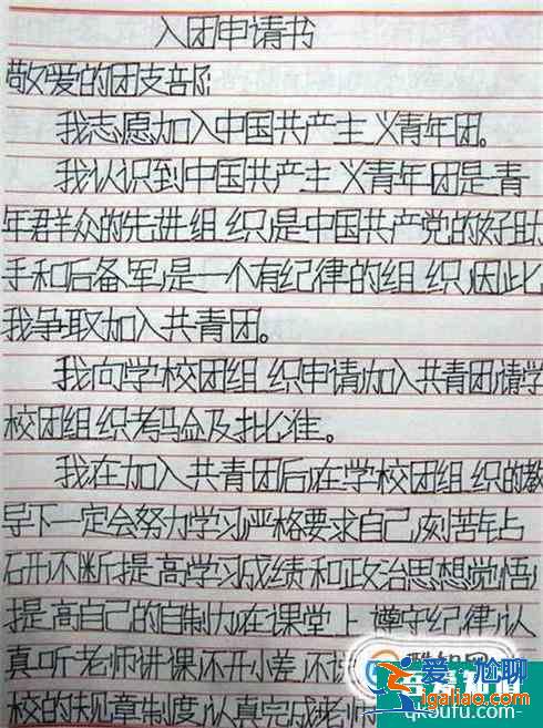 如何撰寫入團申請書？？