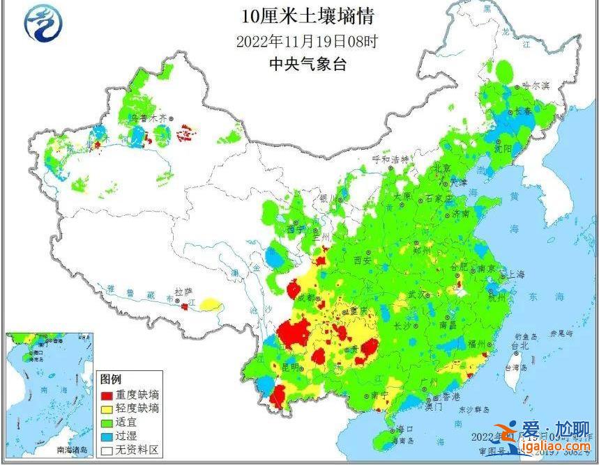 冷空氣頻繁專供北方 南方透雨過后還有明顯降水嗎？？