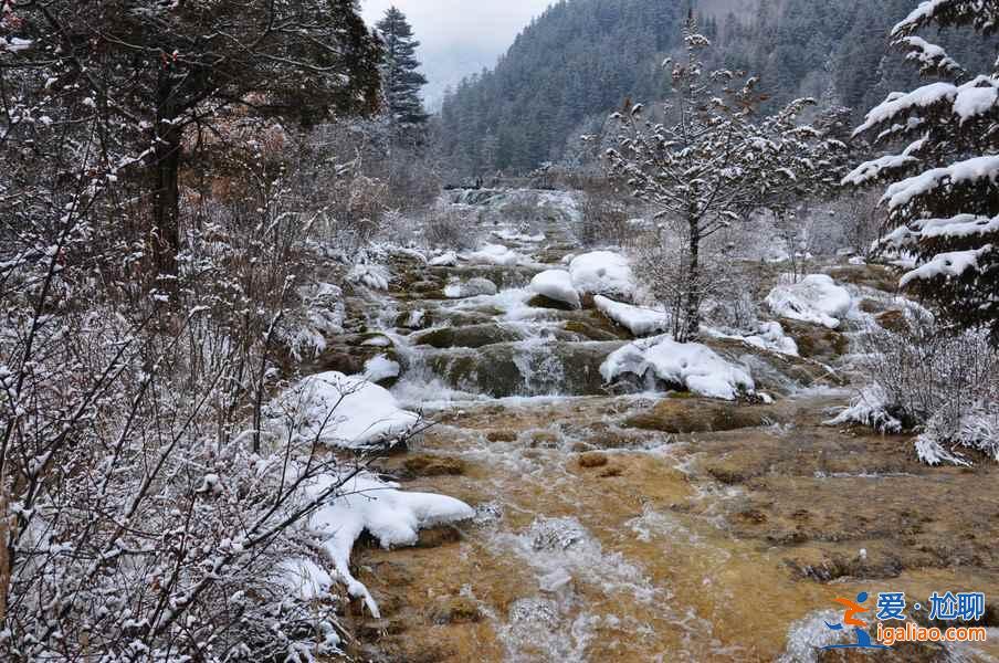 九寨溝雪景什么時間去,九寨溝什么時候下雪？