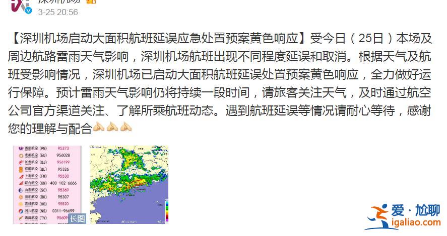 深圳暴雨致航班取消 旅客情緒崩潰跪地求航班起飛 東航回應？