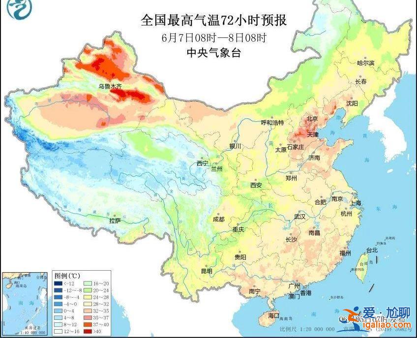 要防高溫還是降雨？這份“高考天氣地圖”請收好！？