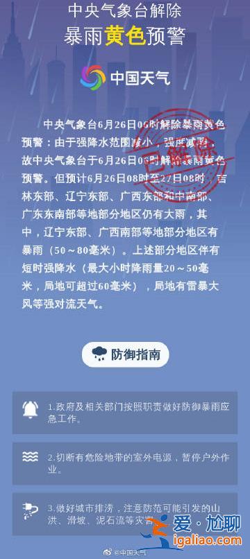 暴雨黃色預(yù)警解除 新一輪40℃超高溫天氣明起上線？